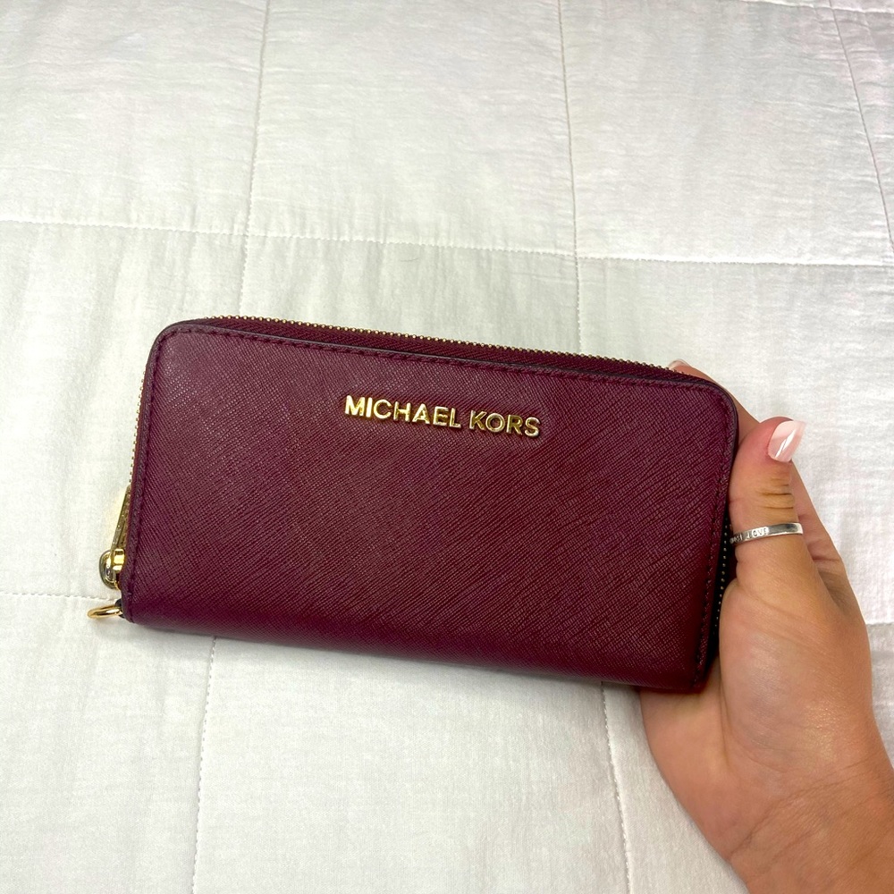 Michael Kors Burgundy Wallet